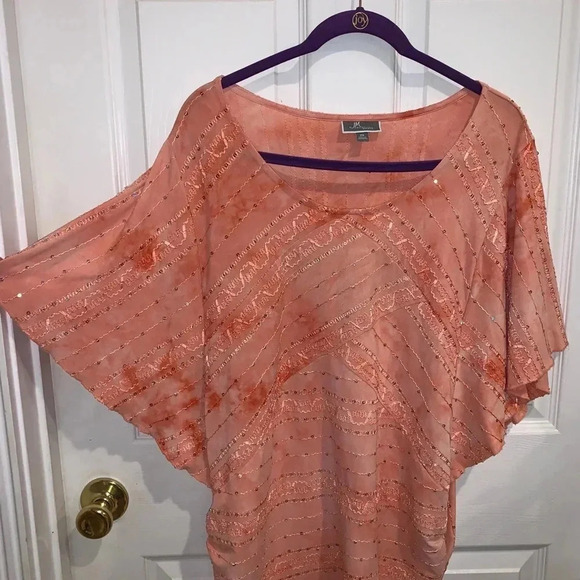 I’m collection top-peach colored sz 2 x - Picture 1 of 3